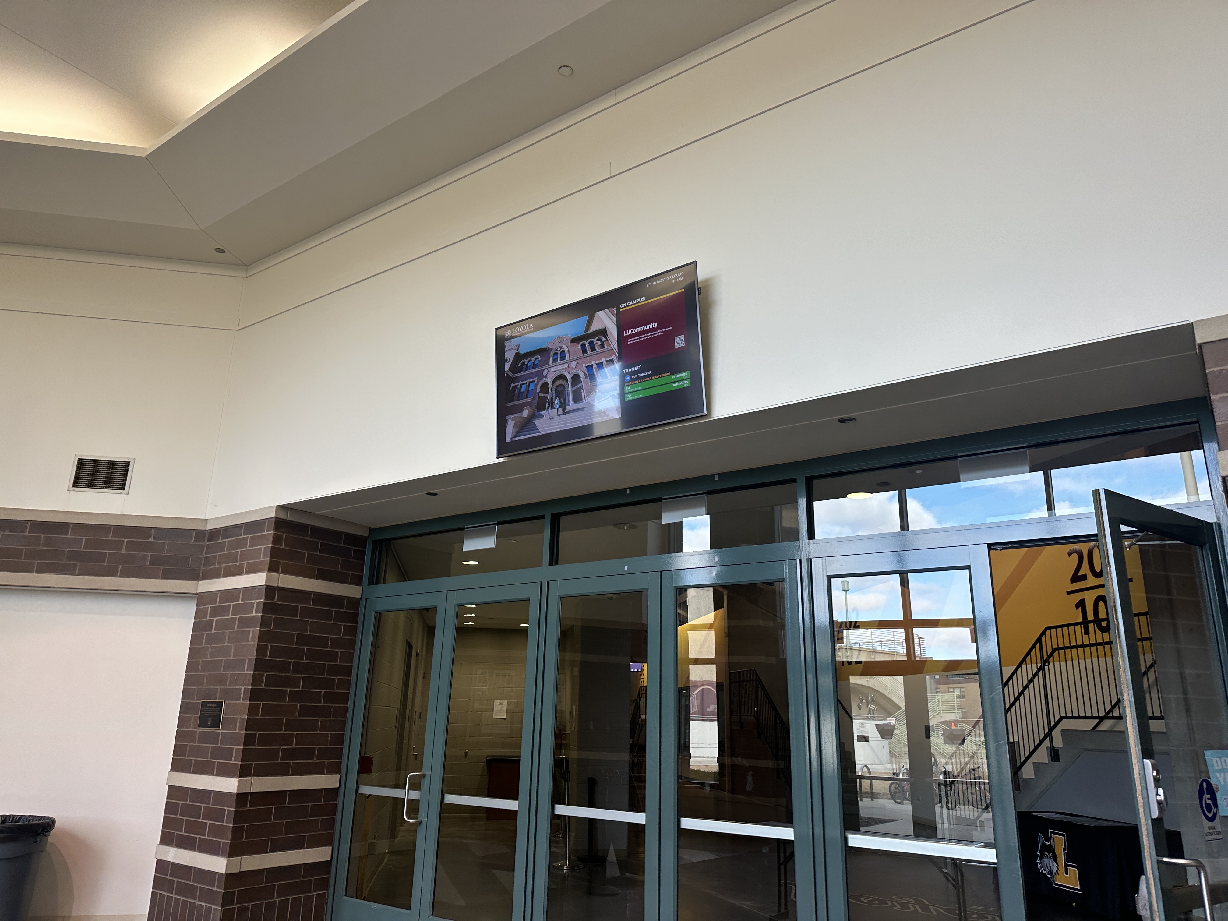 Gentile Arena Digital Signage